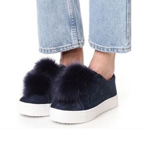 Sam Edelman platform pom sneakers